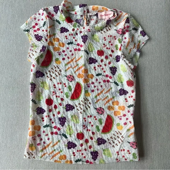 Lisa Says Gah Fruit & Veggie Top - Picture 3 of 8